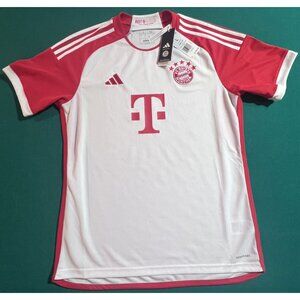 BAYERN MUNICH JERSEY HOME FOOTBALL SOCCER SHIRT ADIDAS MEN sz L NEW w/ TAGS 2023